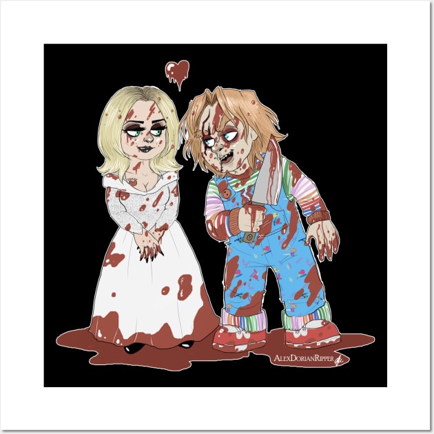 Bride of Chucky Wall Art by AlexTheHellArtist